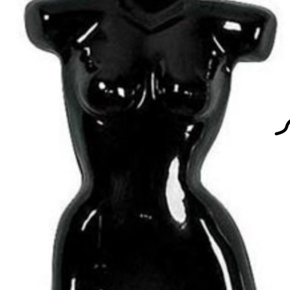 store supply Other - Economy Female Black Shapely Plastic Torso mannequin